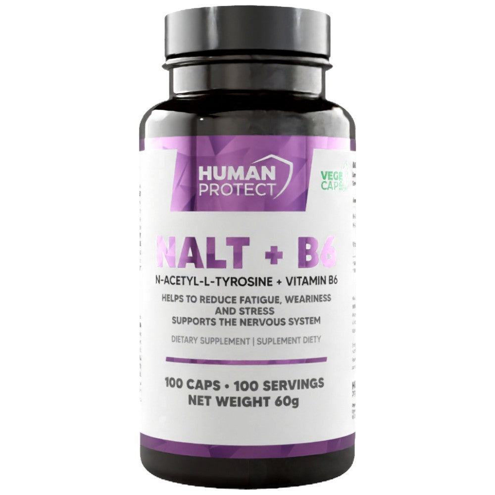 NALT + B6 | 500 mg N-acetil-L-tirozin - 100 kapszula