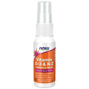Vitamin D-3 1000 IU & K-2 100 mcg | Liposomal Spray - 59 ml - Nutra Best Europe