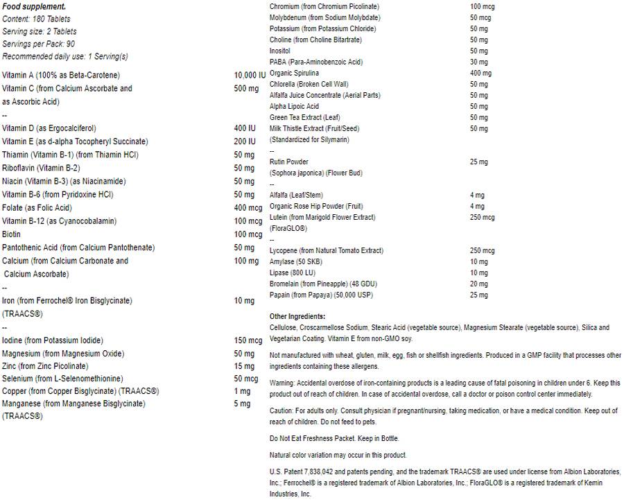 Special Two - 90 Tablets - Nutra Best Europe