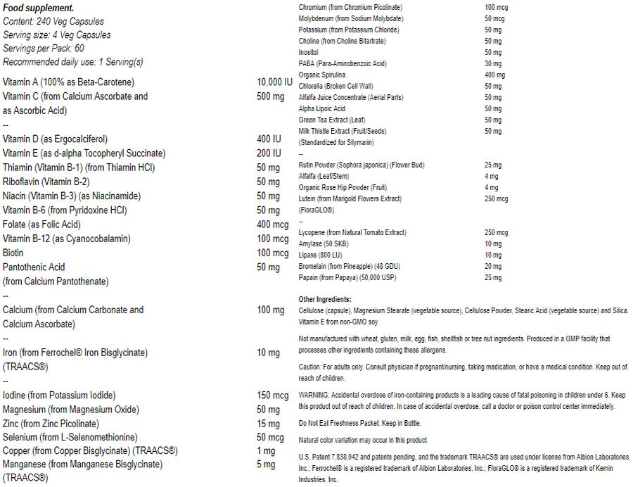 Special Two - 240 capsules - Nutra Best Europe