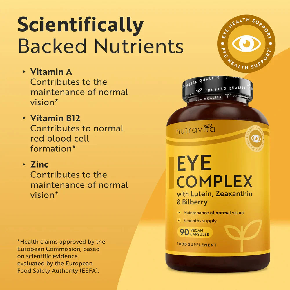 Szemvitaminok /természetes/ - Natural Eye Complex 90 db vegán kapszula