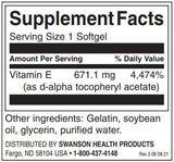 Természetes E-vitamin 1000 NE - 60 gél kapszula