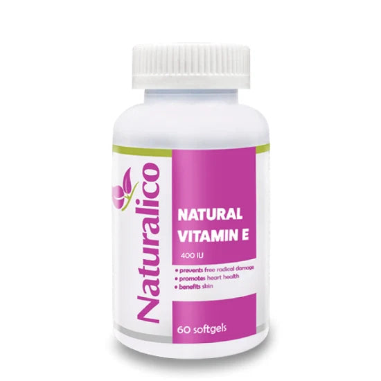 Természetes E-vitamin 400 NE - 60 gél kapszula