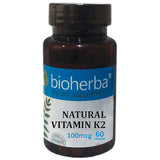 Természetes K2-vitamin 100 mcg - 60 kapszula