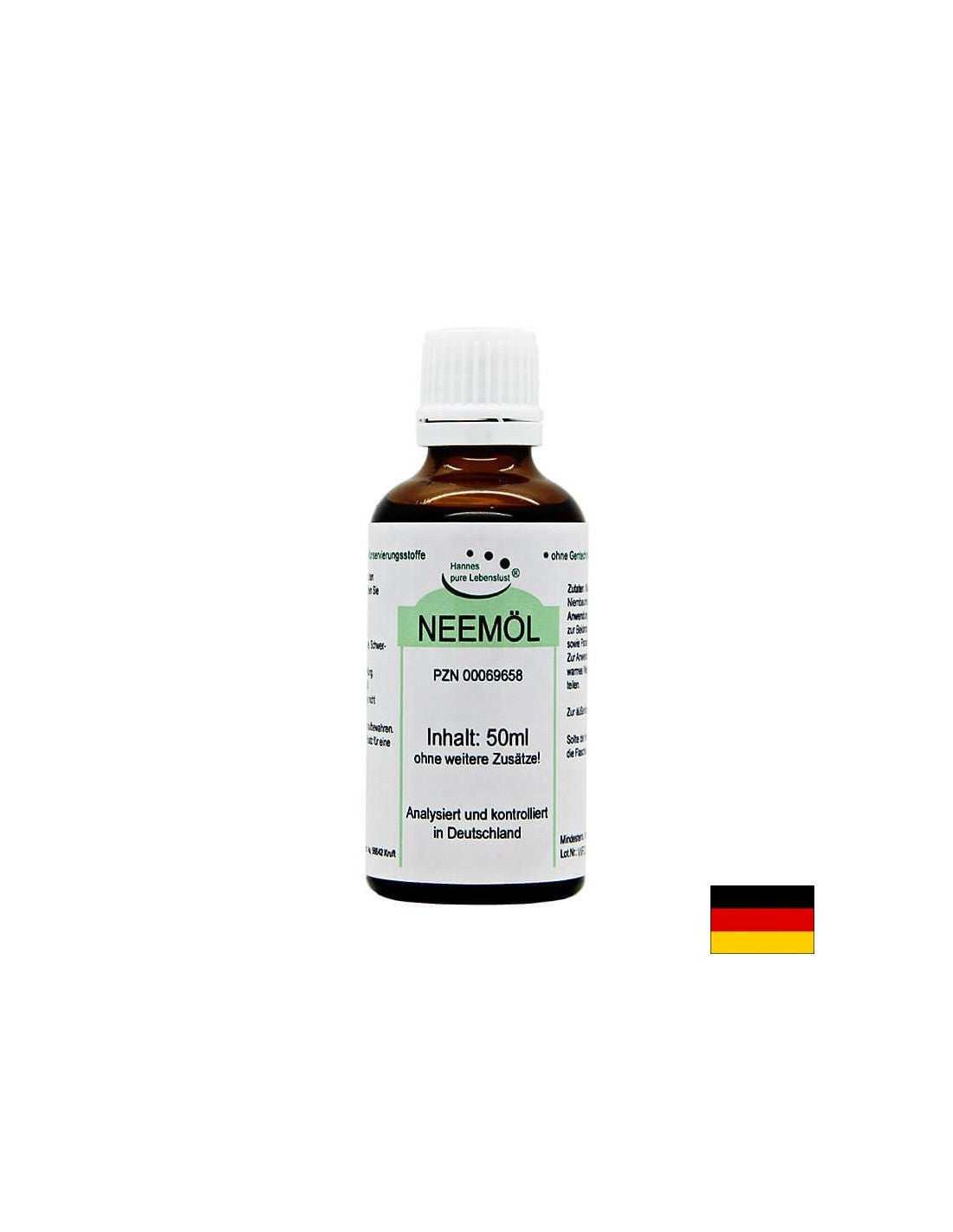 Neemöl/Hidegen sajtolt neem olaj, 50 ml El Compra