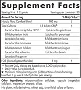 Nordic Flora Probiotic Comfort | 15 milliárd aktív sejt – 30 gél kapszula