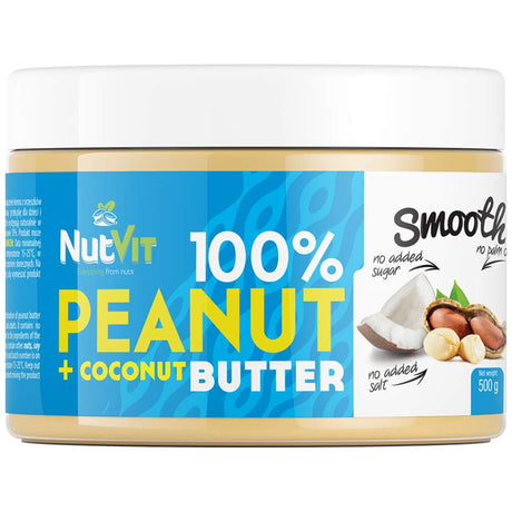 Peanut Butter + Coconut Butter - 500 грама - Nutra Best Europe