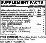 Lipo 6 Black / Keto - 60 capsules - Nutra Best Europe