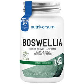 Boswellia 400 mg | Boswellia Serrata Bark Extract - 60 capsules - Nutra Best Europe