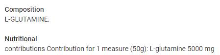 Glutamine Pro Zero | 100% Pure - 500 grams - Nutra Best Europe