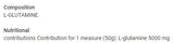 Glutamine Pro Zero | 100% Pure - 500 grams - Nutra Best Europe