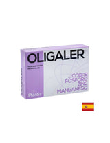 Oligaler Oligoelementos - Réz, foszfor, cink, mangán/ Allergia esetén, 20 ampulla ivóvízhez Arte<tc>san</tc>ia