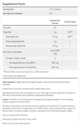 Omega 3 1000 mg | Halzselatin lágyzselé - 200 gél kapszula