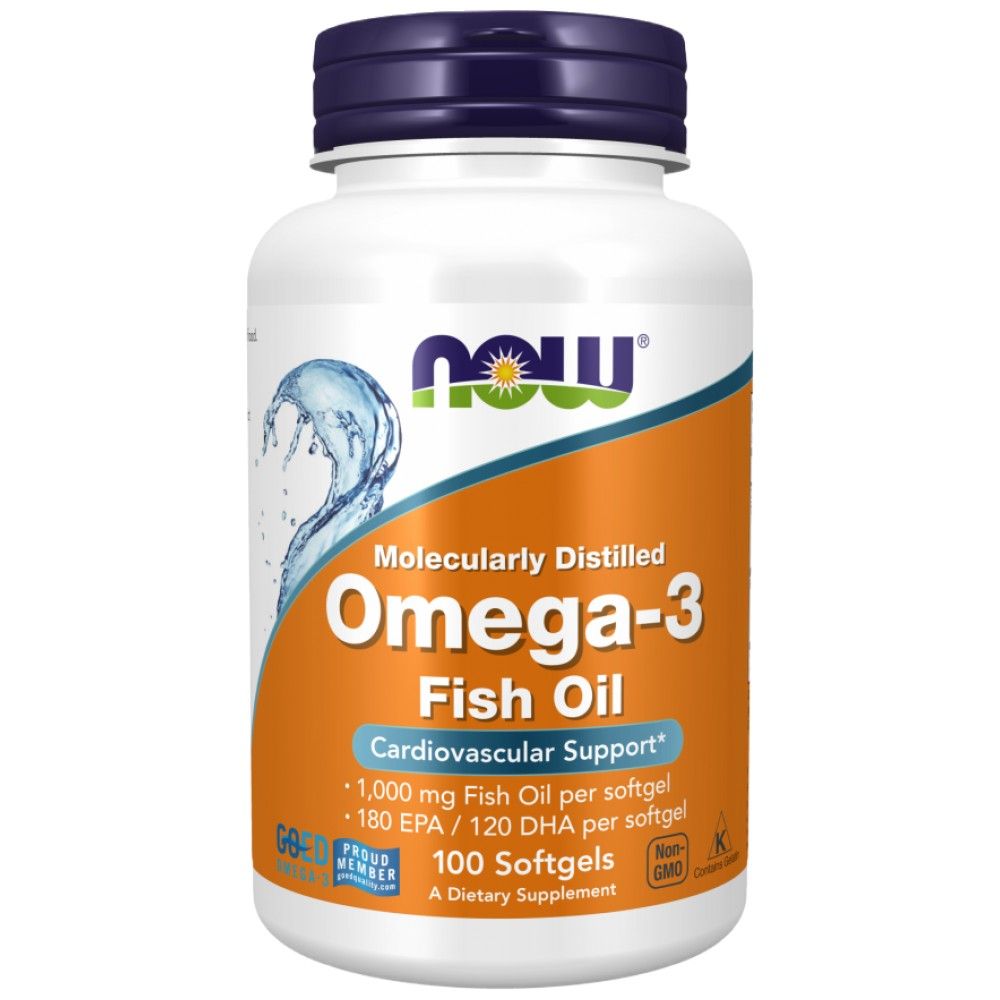 Omega 3 1000 mg/molekulárisan desztillált - 100 gél kapszula