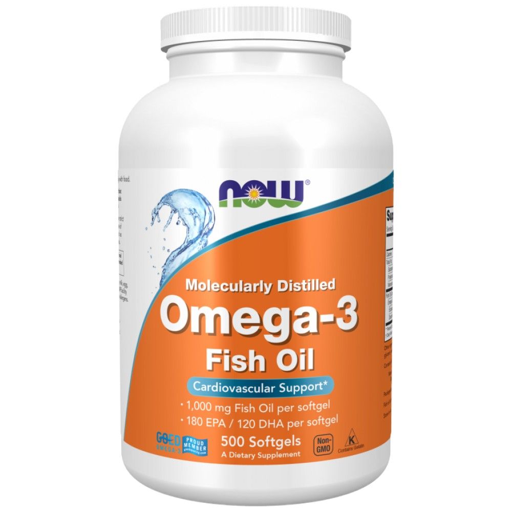 Omega 3 1000 mg/molekulárisan desztillált - 500 gél kapszula