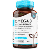 Omega-3 2000 mg /EPA 660 mg, DHA 440 mg/ Tiszta halolaj /240 kapszula, 120 adag/ <tc>Nutravita</tc>