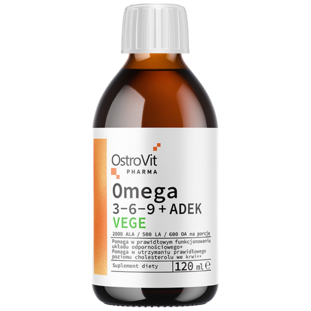 Omega 3-6-9 folyadék + ADEK | A + D + E + K vitamin 120 ml