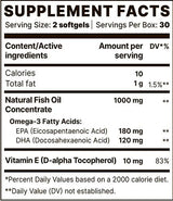Omega-3 BP Optimum | E-vitaminnal - 60 gél kapszula
