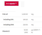 Omega-3 + D3 90 gél kapszula