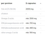 Omega-3 Extra 1300 mg - 180 Softgels