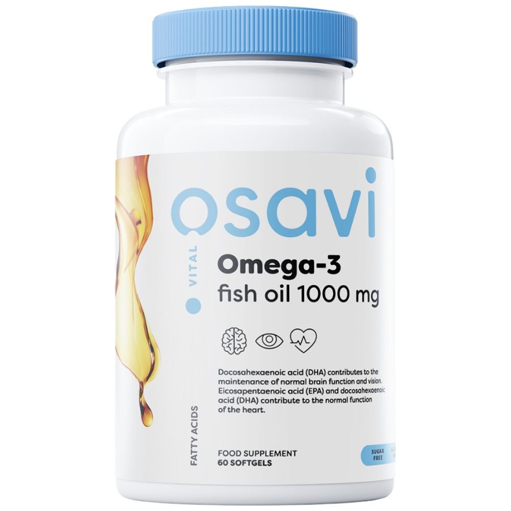 Omega 3 halolaj 1000 mg/citrom íz - 60 gél kapszula