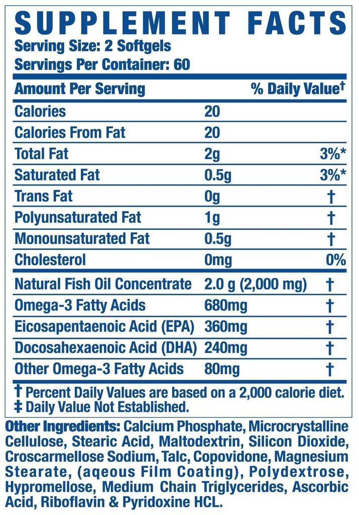Omega 3 halolaj 120 gél kapszula