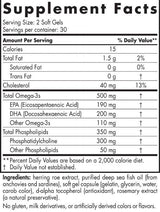 Omega-3 foszfolipidek - 60 gél kapszula