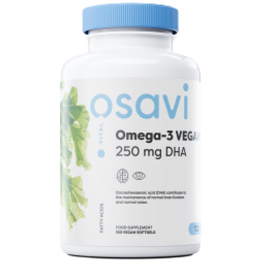Omega-3 Vegán | 250 mg DHA - 120 lágyzselé