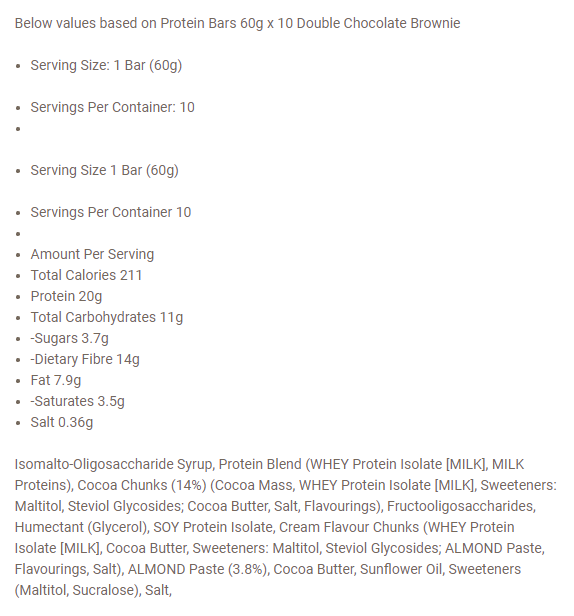 Optimum Protein Bars Doboz 10x60gr. - 0,600 kg