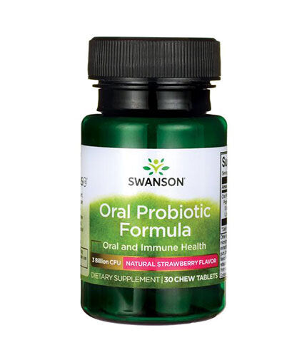 Orális probiotikus formula - természetes eper - 30 rágótabletta