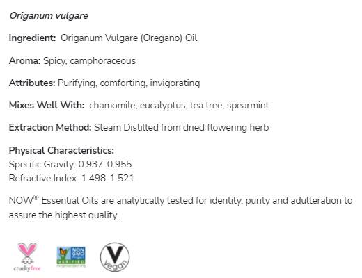 Oregánó olaj | 100% Pure Origanum Vulgare - 30 ml