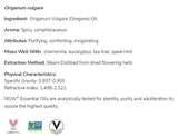 Oregánó olaj | 100% Pure Origanum Vulgare - 30 ml