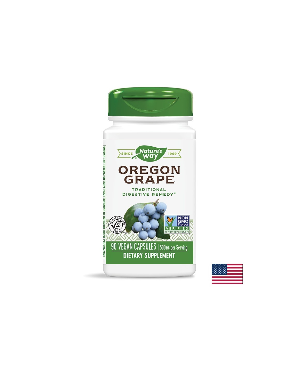 Oregon Grape Root 500 mg - 90 kapszula