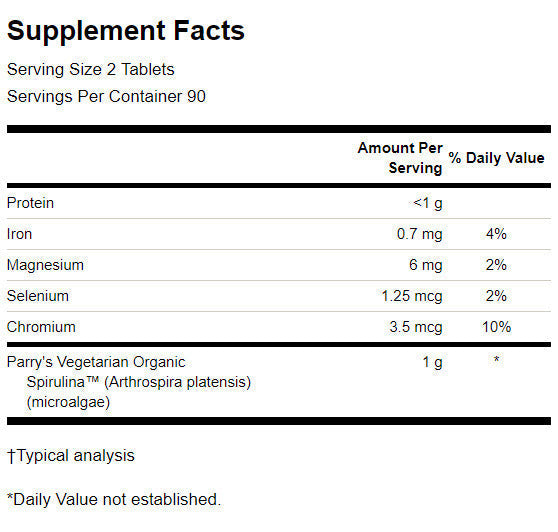 Bio Spirulina 500 mg - 180 tabletta