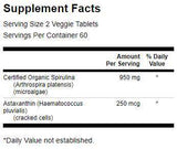 Bio spirulina & Asztaxantin - 120 tabletta