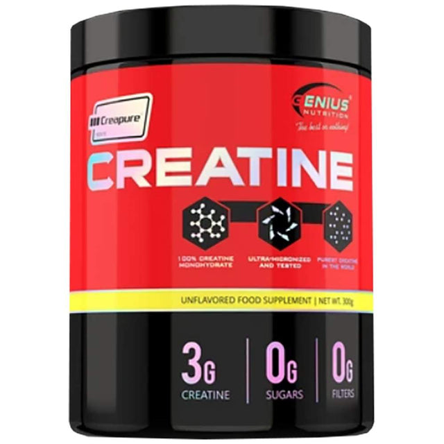 Creatine with Creapure - 300 grams - Nutra Best Europe