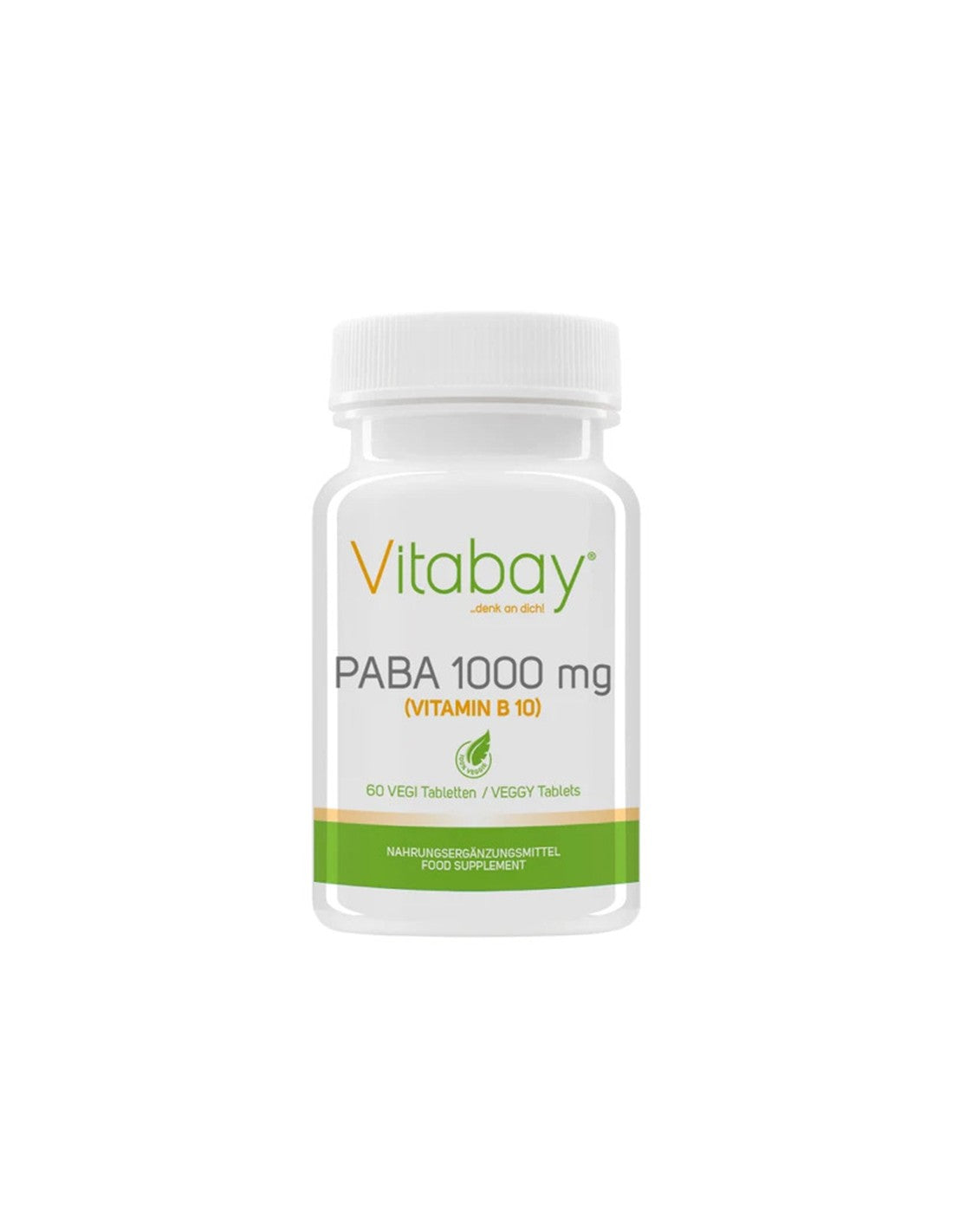 PABA (B10-vitamin) - Paraaminobenzoesav, 1000 mg x 60 tabletta