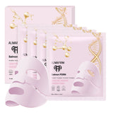 Korean face mask with salmon DNA, peptides, collagen, panthenol and niacinamide - 4 pieces in a box - Nutra Best Europe