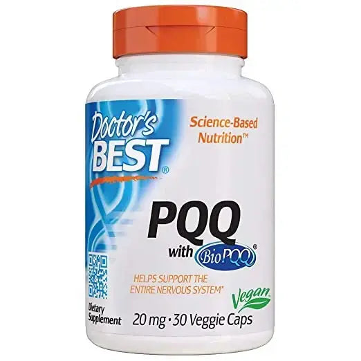 PQQ, antioxidáns tulajdonságokkal, támogatja az idegrendszert, 20 mg, 30 kapszula, <tc>Doctor's Best</tc>