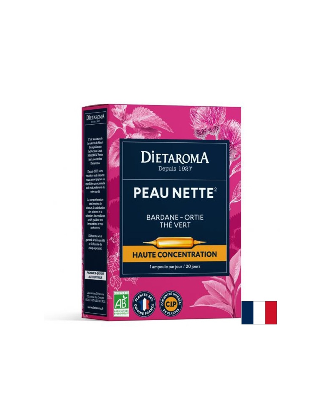 Peau Nette Clean Skin, 20 db ivóampulla