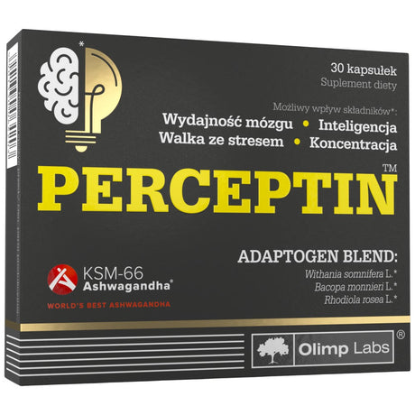 Perceptin / Adaptogen Blend - 30 capsules - Nutra Best Europe