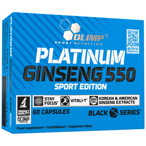 PLATINUM GINSENG™ SPORT EDITION 550 mg - 60 capsules - Nutra Best Europe