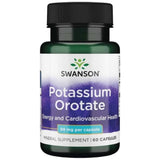 Potassium Orotate 99 mg 60 kapszula