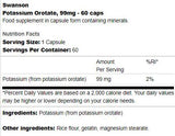 Potassium Orotate 99 mg 60 kapszula