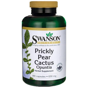 Prickly Pear Cactus Opuntia 650 mg 180 capsules - Nutra Best Europe