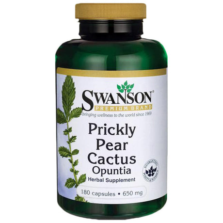 Prickly Pear Cactus Opuntia 650 mg 180 capsules - Nutra Best Europe
