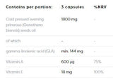 Kankalinolaj 1800 mg | A-vitaminnal & E - 120 gélkapszula