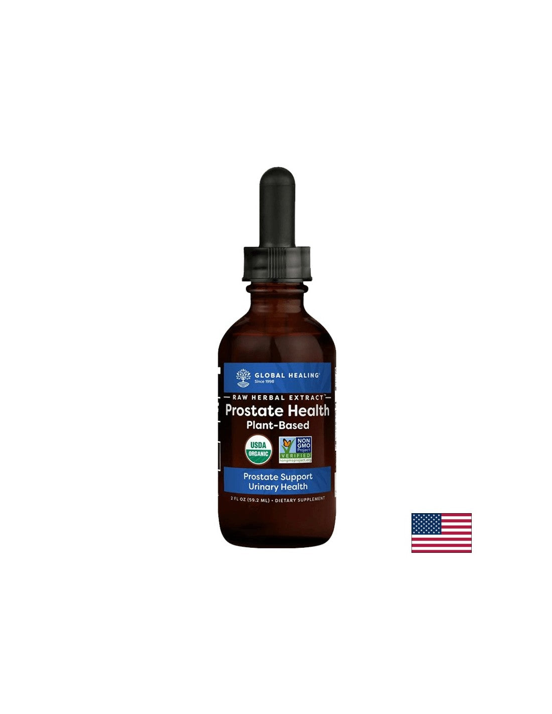 Prosztata egészség növényi alapú - Prosztata ápolása, 59,2 ml Global Healing