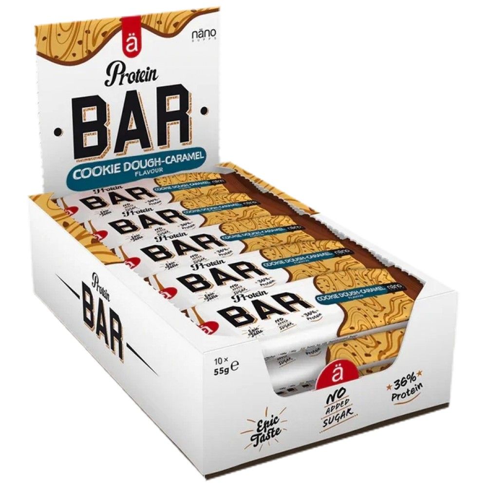 Protein Bar | Hozzáadott cukor nélkül - 15 x 55 gramm