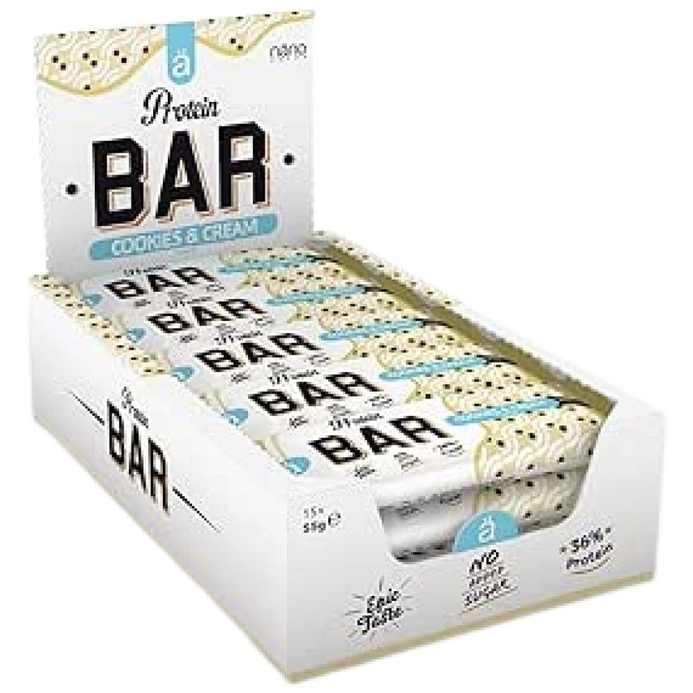 Protein Bar | Hozzáadott cukor nélkül - 15 x 55 gramm